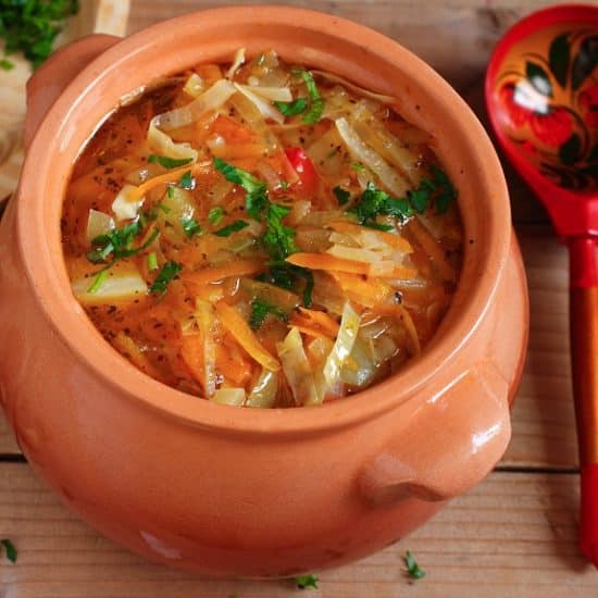 Hearty Diet Cabbage Soup Recipe | MY EDIBLE FOOD