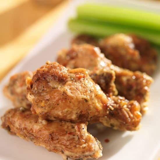 Oven Baked Zesty Parmesan Chicken Wings Recipe – MY EDIBLE FOOD