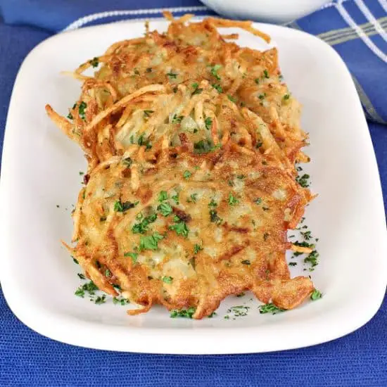 Fried Potato Pancakes Recipe – MY EDIBLE FOOD