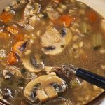 easy vegetarian mushroom barley soup recipe
