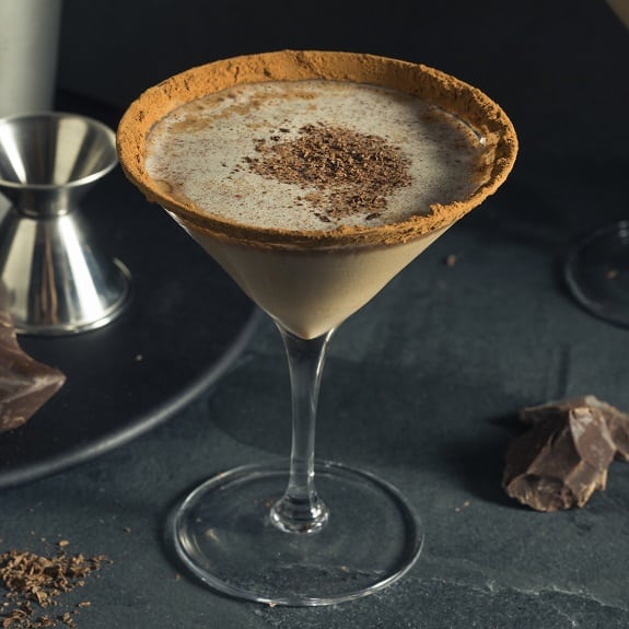 The Best Chocolate Martini Drink Recipe - MY EDIBLE FOOD