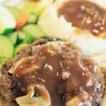 instant-pot-keto-salisbury-steak-recipe instant pot keto salisbury steak recipe. This delicious keto Salisbury steak is homemade from scratch and uses very simple ingredients. #instantpot #pressurecooker #keto #salisbury #steak #homemade #dinner #healthy