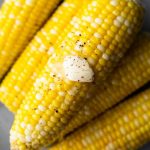 Pressure cooker corn on the cob recipe. Easiest and fastest way to cook the corn. #pressurecooker #instantpot #vegetarian #easy #corn #vegan #dinner #homemade