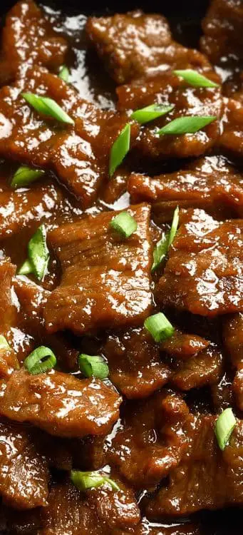 Slow Cooker Keto Mongolian Beef Recipe - MY EDIBLE FOOD