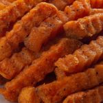 air-fryer-vegetarian-sweet-potatoes-recipe Air fryer vegetarian sweet potato's recipe. Learn how to cook healthy and delicious sweet potatoes in an air fryer. #airfryer #appetizers #vegetarian #healthy #easy #dinner