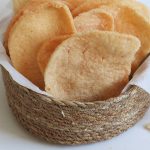 Air fryer prawn cracker recipe. This recipe is for a delicious and healthy air fried prawn crackers, which take just minutes to make. #airfryer #appetizers #party #crackers #shrimp #prawns