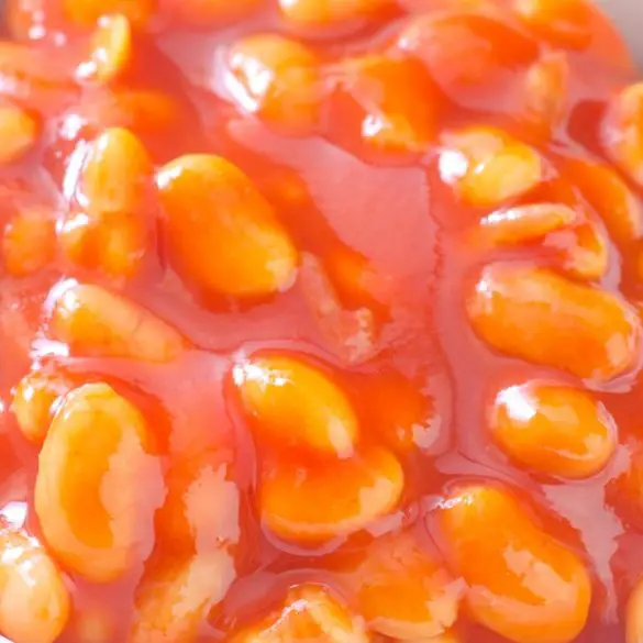 slow-cooker-white-beans-with-tomato-sauce Slow cooker white beans with tomato sauce. This is a hearty and healthy dish that is perfect for those cold winter months. The beans are filling and delicious, and the tomato sauce adds a nice sweetness to them. #slowcooker #crockpot #healthy #dinner #vegetarian #vegan