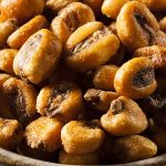 Air fryer corn nuts recipe. The best way to enjoy fried corn nuts - without the fat, calories, and mess. #airfryer #vegetarian #vegan #healthy #homemade #appetizers #snacks