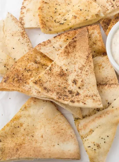 air fryer herbed pita chips february 13 2022