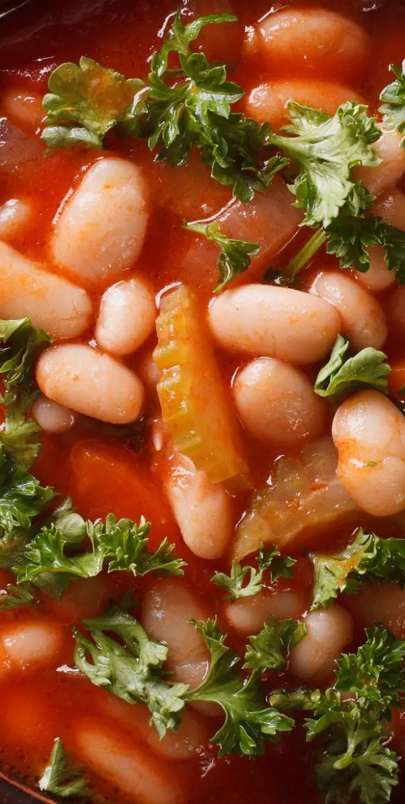 Slow Cooker Italian Bean Soup Recipe - MY EDIBLE FOOD