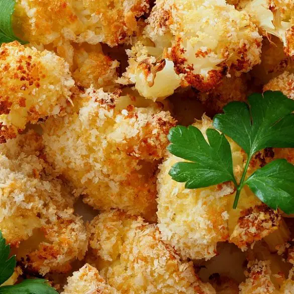 easy-air-fryer-cauliflower-bites-recipe Easy air fryer cauliflower bites recipe #airfryer #vegetarian #healthy #dinner #homemade