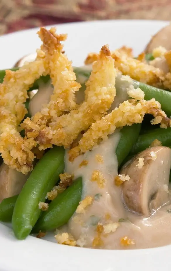 Slow Cooker Green Bean Casserole Recipe My Edible Food