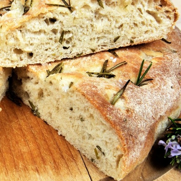 Instant pot rosemary no-knead bread. One of my favorite variations of making No-Knead Bread for your holiday dinner table is vegan and absolutely delicious. #pressurecooker #instantpot #bread #homemade #vegetarian #vegan