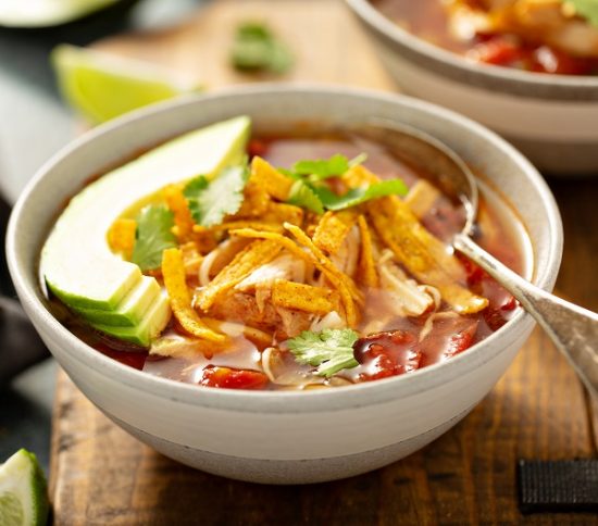 Slow Cooker Chicken Taco Soup Recipe – MY EDIBLE FOOD